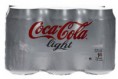 COCA COLA - LIGHT ΚΟΥΤΙ 6 X 330 ML